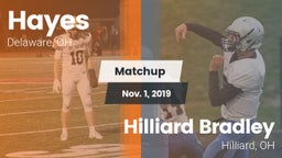 Matchup: Hayes  vs. Hilliard Bradley  2019