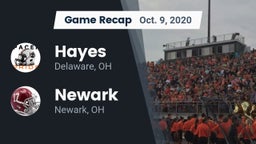 Recap: Hayes  vs. Newark  2020