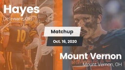 Matchup: Hayes  vs. Mount Vernon  2020