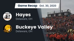 Recap: Hayes  vs. Buckeye Valley  2020