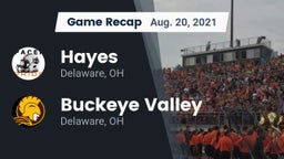 Recap: Hayes  vs. Buckeye Valley  2021