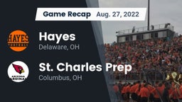 Recap: Hayes  vs. St. Charles Prep 2022