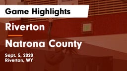 Riverton  vs Natrona County  Game Highlights - Sept. 5, 2020