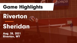 Riverton  vs Sheridan  Game Highlights - Aug. 28, 2021