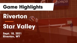 Riverton  vs Star Valley  Game Highlights - Sept. 18, 2021