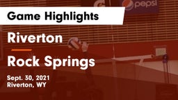 Riverton  vs Rock Springs  Game Highlights - Sept. 30, 2021