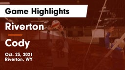 Riverton  vs Cody  Game Highlights - Oct. 23, 2021