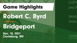 Robert C. Byrd  vs Bridgeport  Game Highlights - Dec. 18, 2021
