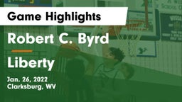 Robert C. Byrd  vs Liberty  Game Highlights - Jan. 26, 2022