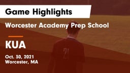 Worcester Academy Prep School vs KUA Game Highlights - Oct. 30, 2021
