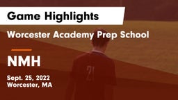 Worcester Academy Prep School vs NMH Game Highlights - Sept. 25, 2022