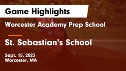 Worcester Academy Prep School vs St. Sebastian's School Game Highlights - Sept. 15, 2023