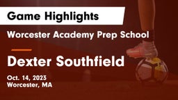 Worcester Academy Prep School vs Dexter Southfield  Game Highlights - Oct. 14, 2023