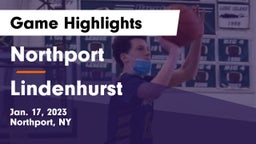 Northport  vs Lindenhurst  Game Highlights - Jan. 17, 2023