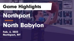 Northport  vs North Babylon  Game Highlights - Feb. 6, 2023
