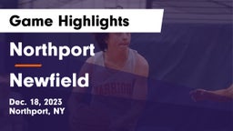 Northport  vs Newfield  Game Highlights - Dec. 18, 2023