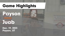 Payson  vs Juab  Game Highlights - Dec. 19, 2023