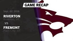 Recap: Riverton  vs. Fremont  2016