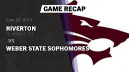 Recap: Riverton  vs. Weber State Sophomores 2017