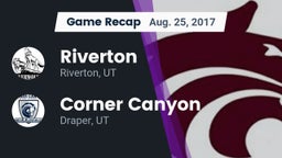 Recap: Riverton  vs. Corner Canyon  2017