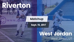 Matchup: Riverton  vs. West Jordan  2017