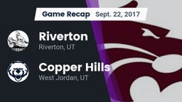 Recap: Riverton  vs. Copper Hills  2017