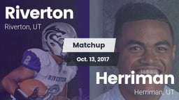 Matchup: Riverton  vs. Herriman  2017