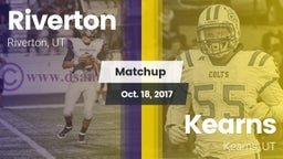 Matchup: Riverton  vs. Kearns  2017