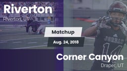 Matchup: Riverton  vs. Corner Canyon  2018