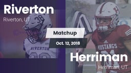 Matchup: Riverton  vs. Herriman  2018