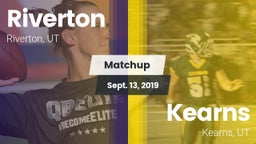 Matchup: Riverton  vs. Kearns  2019