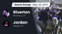 Recap: Riverton  vs. Jordan  2019