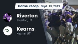 Recap: Riverton  vs. Kearns  2019
