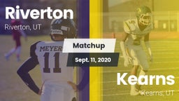 Matchup: Riverton  vs. Kearns  2020