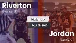 Matchup: Riverton  vs. Jordan  2020