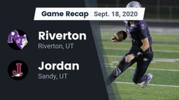 Recap: Riverton  vs. Jordan  2020
