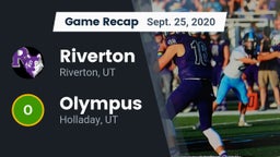 Recap: Riverton  vs. Olympus  2020