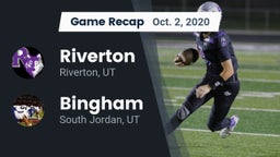 Recap: Riverton  vs. Bingham  2020