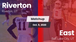 Matchup: Riverton  vs. East  2020