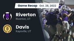 Recap: Riverton  vs. Davis  2022