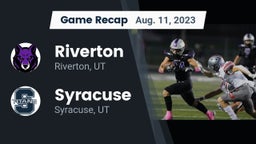 Recap: Riverton  vs. Syracuse  2023