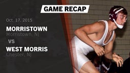 Recap: Morristown  vs. West Morris  2015