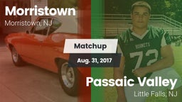 Matchup: Morristown High vs. Passaic Valley  2017