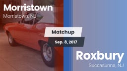 Matchup: Morristown High vs. Roxbury  2017