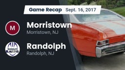 Recap: Morristown  vs. Randolph  2017