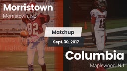 Matchup: Morristown High vs. Columbia  2017
