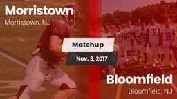 Matchup: Morristown High vs. Bloomfield  2017