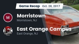 Recap: Morristown  vs. East Orange Campus  2017