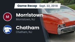 Recap: Morristown  vs. Chatham  2018