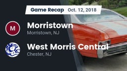 Recap: Morristown  vs. West Morris Central  2018